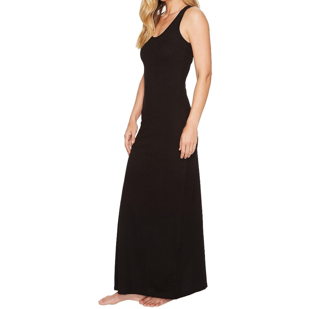 Organic Cotton Stretch Racerback Maxi Dress